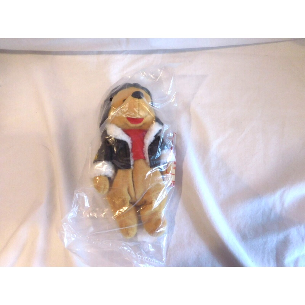 Disney WINNIE THE POOH Pilot Plush Beanie NEW w/ DISNEY Tag RETIRED RARE